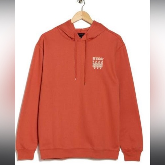 RVCA Other - RVCA
Women's Orange Rvca At Ease Graphic Print Hoodie In Peach, Size X-Small